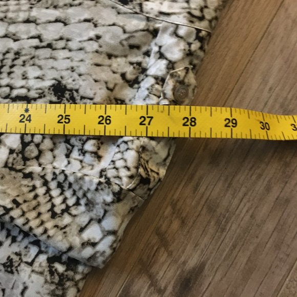 Calvin Klein Reptilian Print Button Down Shirt - Picture 15 of 16